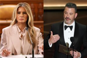 Melania Trump critica Jimmy Kimmel e exige ação da ABC por piada sobre ‘futura viúva’