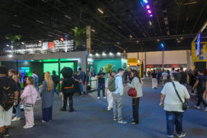 Gamescom latam recebe experiência imersiva do governo paulista