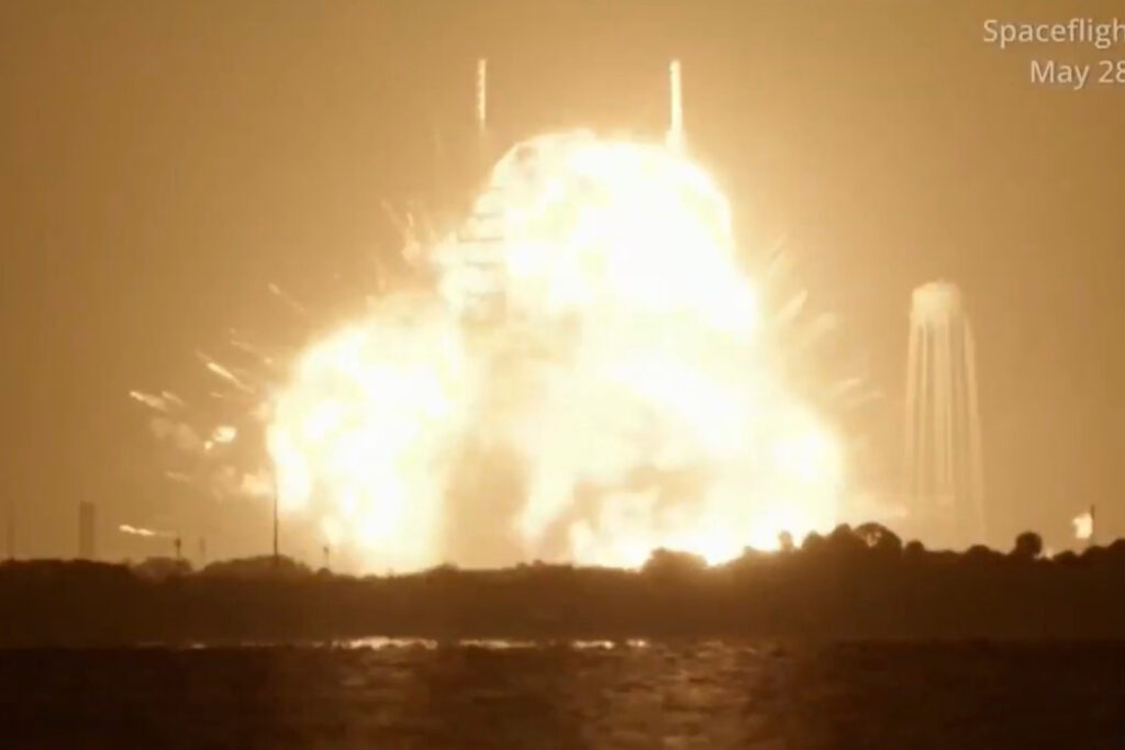 Reprodução/SPACEFLIGHT NOW/EFE
